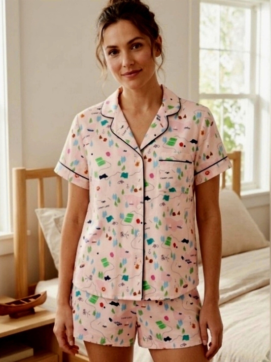 kate spade Other - Kate Spade Camp Kate Short Pajama Set